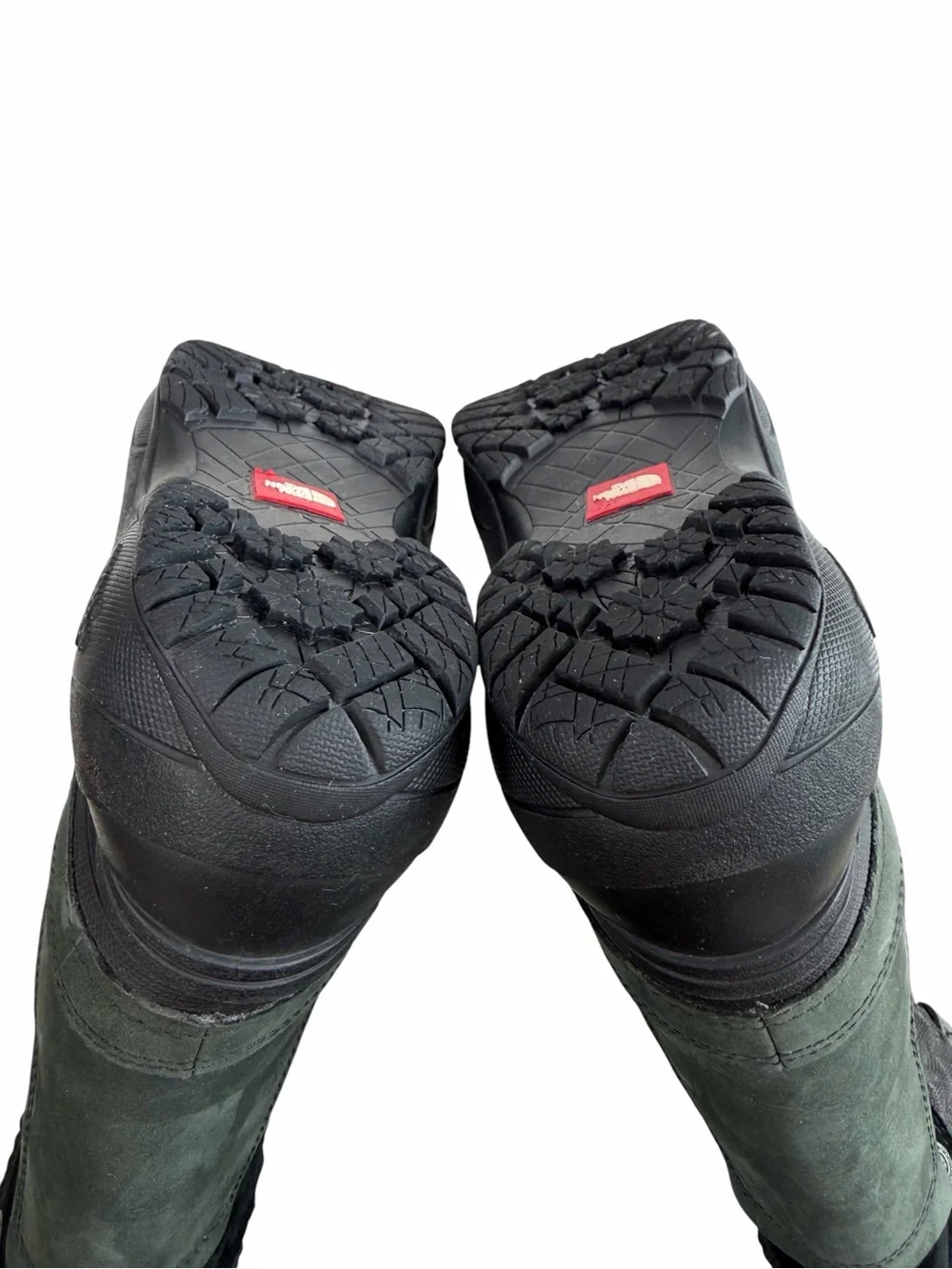 The North Face Shellista III Tall Winter Boots Black Dark Green Size 10.5